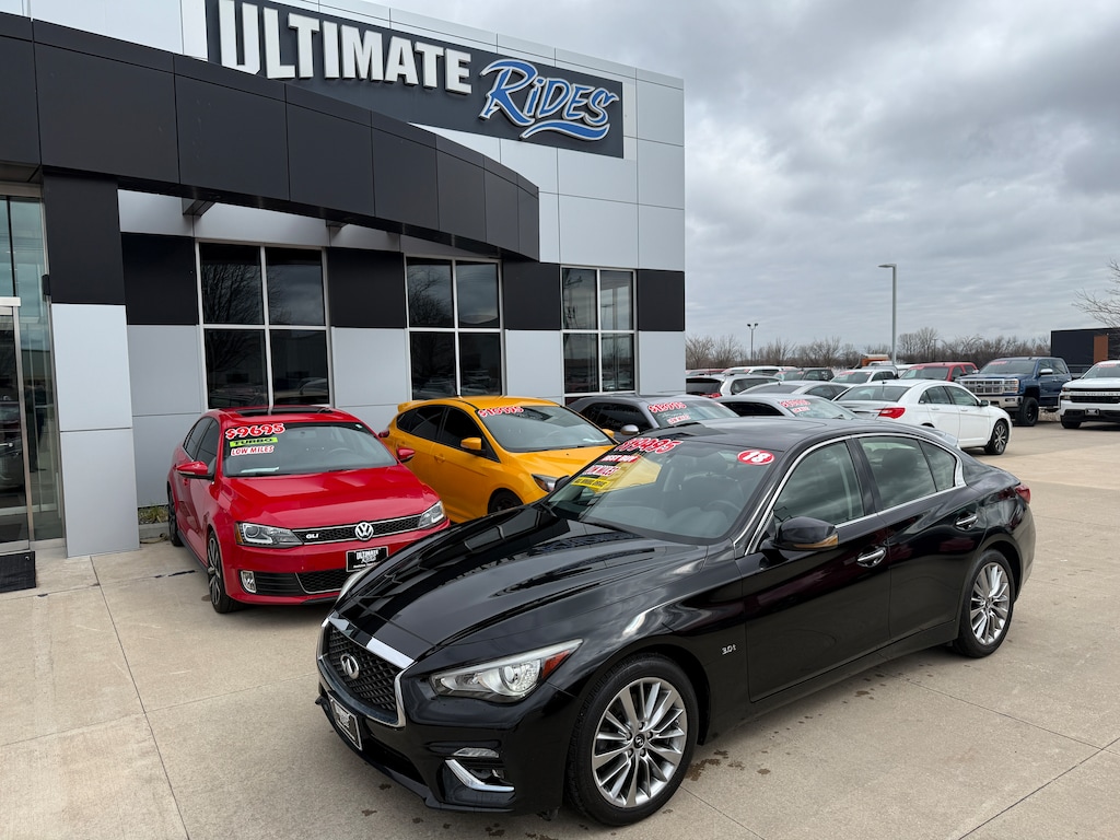 Used 2018 INFINITI Q50 3.0T LUXE Sedan