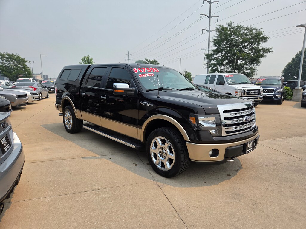 Used 2014 Ford F-150 LARIAT Truck SuperCrew Cab