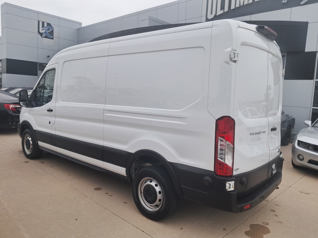 Used 2019 Ford Transit-350 Base w/Sliding Pass-Side Cargo Door Van Medium Roof Cargo Van