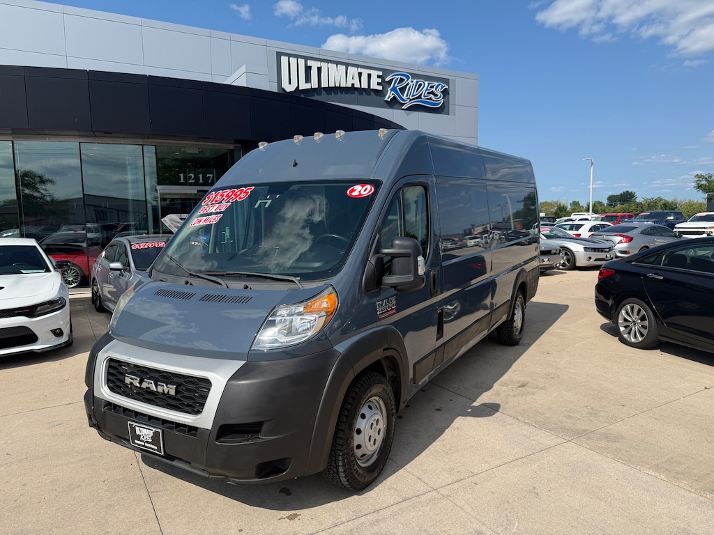 Used 2020 Ram ProMaster 3500 High Roof Van Extended Cargo Van