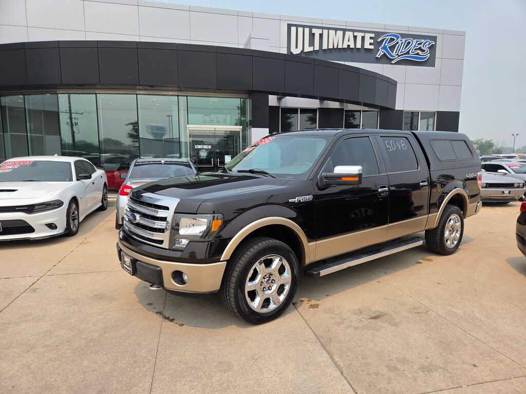 Used 2014 Ford F-150 LARIAT Truck SuperCrew Cab