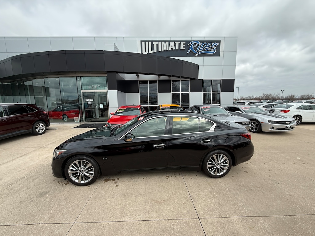 Used 2018 INFINITI Q50 3.0T LUXE Sedan