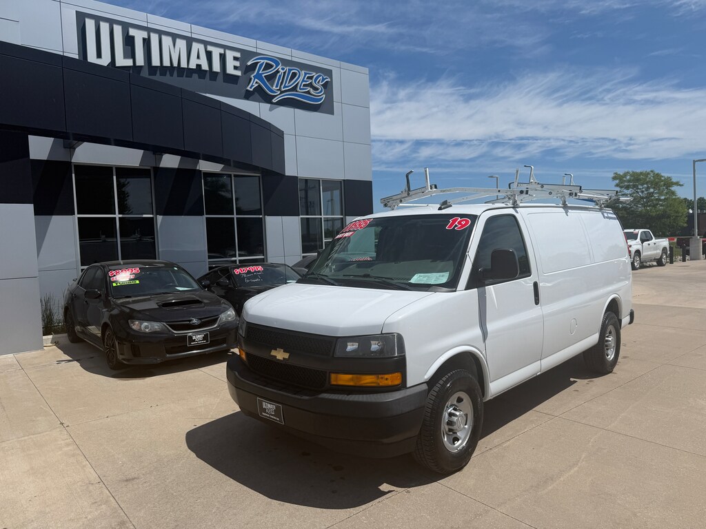 Used 2019 Chevrolet Express 3500 Work Van Van Cargo Van