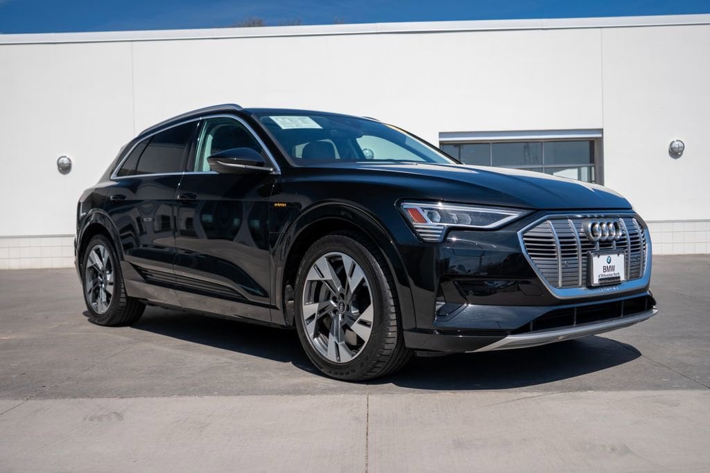 Used 2021 Audi e-tron Premium with VIN WA1AAAGE5MB010908 for sale in Glendale, WI