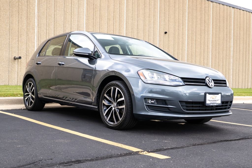 Used 2015 Volkswagen Golf TSI SE with VIN 3VW217AU0FM022292 for sale in Glendale, WI
