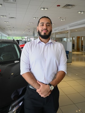 Staff member Aiden Duran from 77144a0468a0