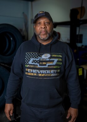 Staff member Steve Jordan from f3affe2c5069