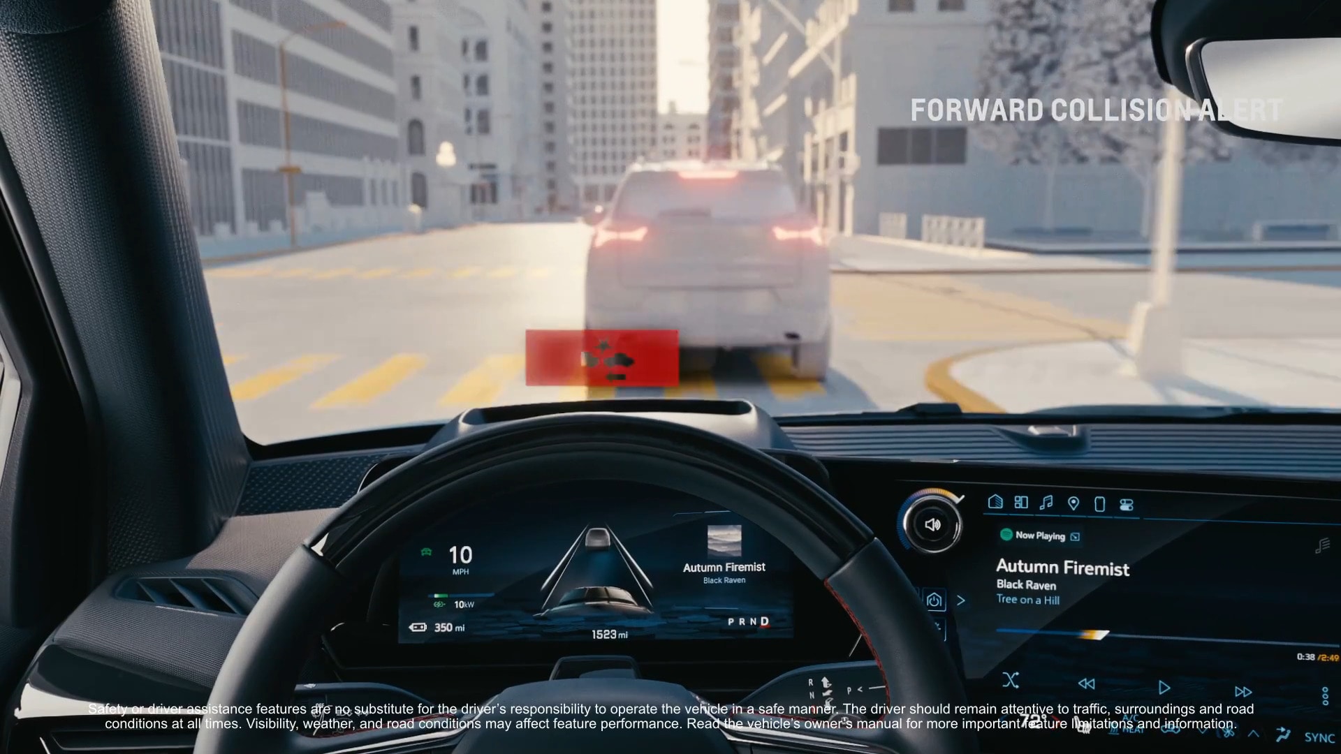 The safety features in the silverado ev.