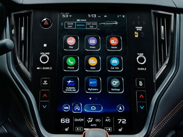 2022 Subaru Outback Wilderness Infotainment System Touchscreen