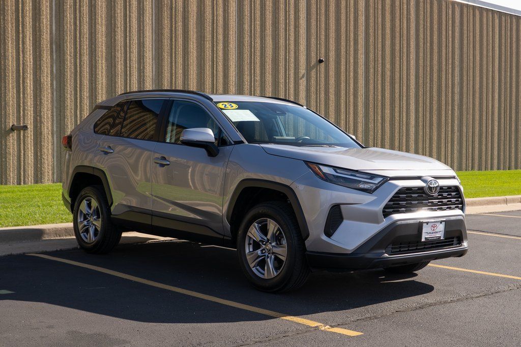 Used 2023 Toyota RAV4 XLE with VIN 2T3W1RFV2PC233979 for sale in Milwaukee, WI