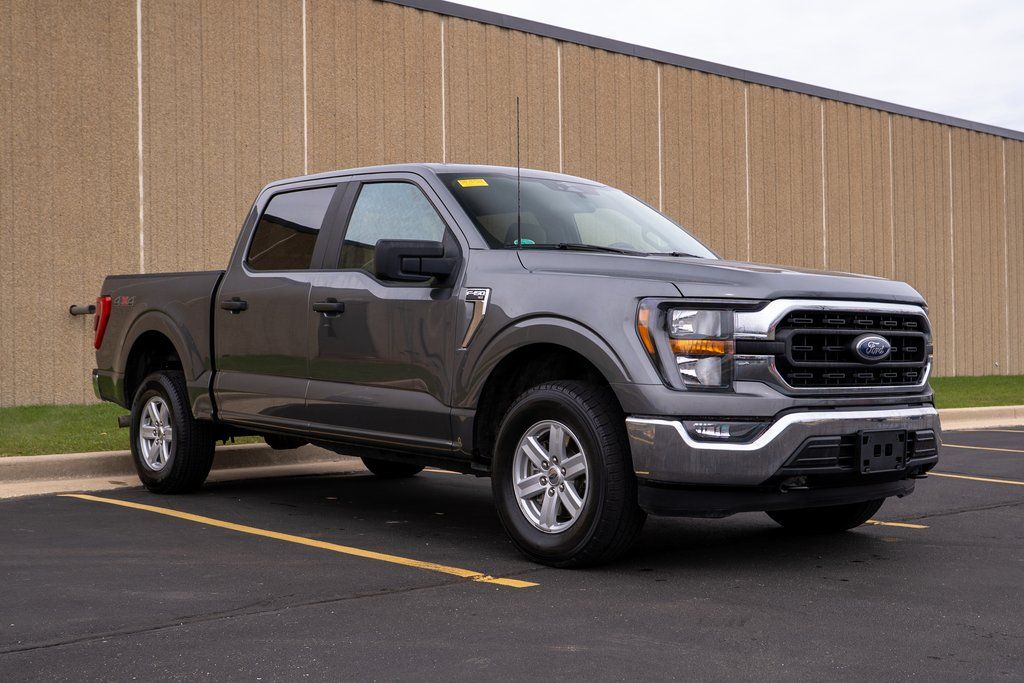 Used 2023 Ford F-150 XLT with VIN 1FTFW1E58PFA27229 for sale in Milwaukee, WI