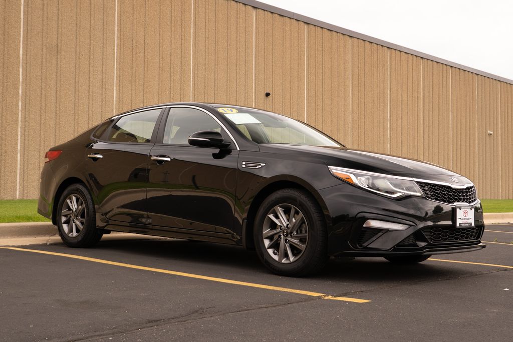 Used 2019 Kia Optima LX with VIN 5XXGT4L38KG351663 for sale in Milwaukee, WI