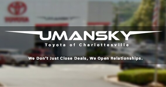 About Umansky Toyota Cville Dealer Serving Culpeper Staunton Va
