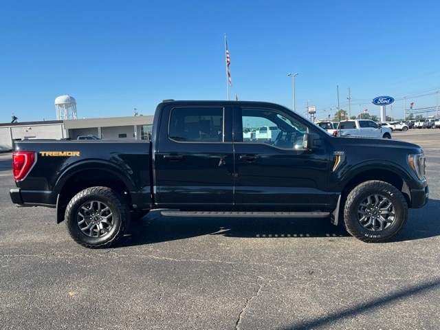 Certified 2023 Ford F-150 Tremor with VIN 1FTEW1E83PFA63142 for sale in Union City, TN