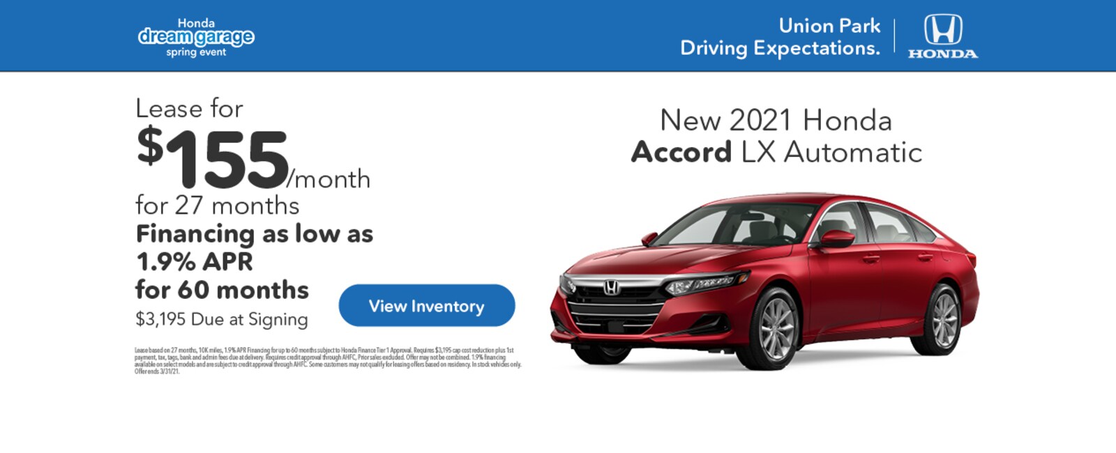 Union Park Honda Honda Dealer in Wilmington