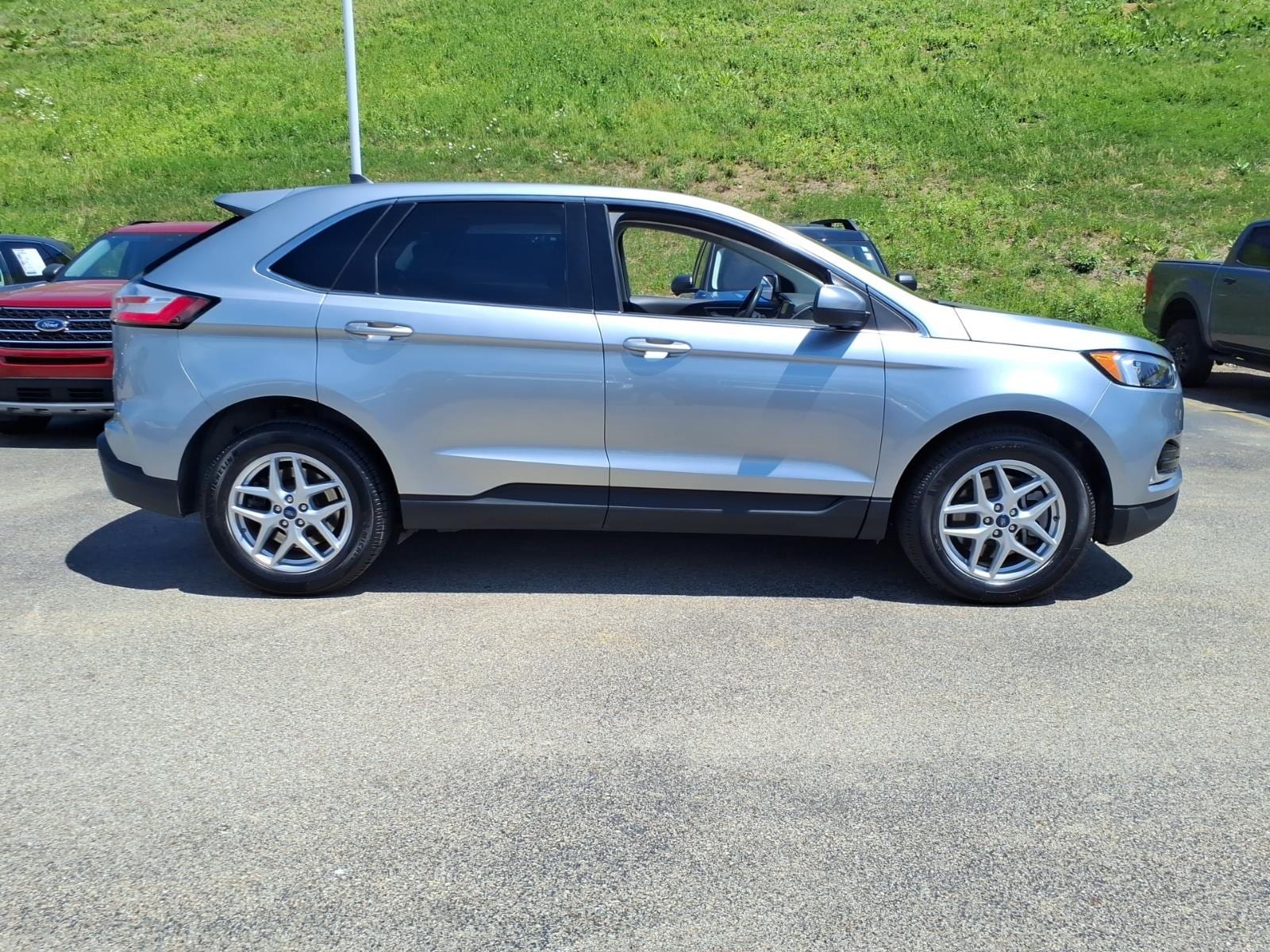 Certified 2022 Ford Edge SEL with VIN 2FMPK4J98NBA74524 for sale in Uniontown, PA