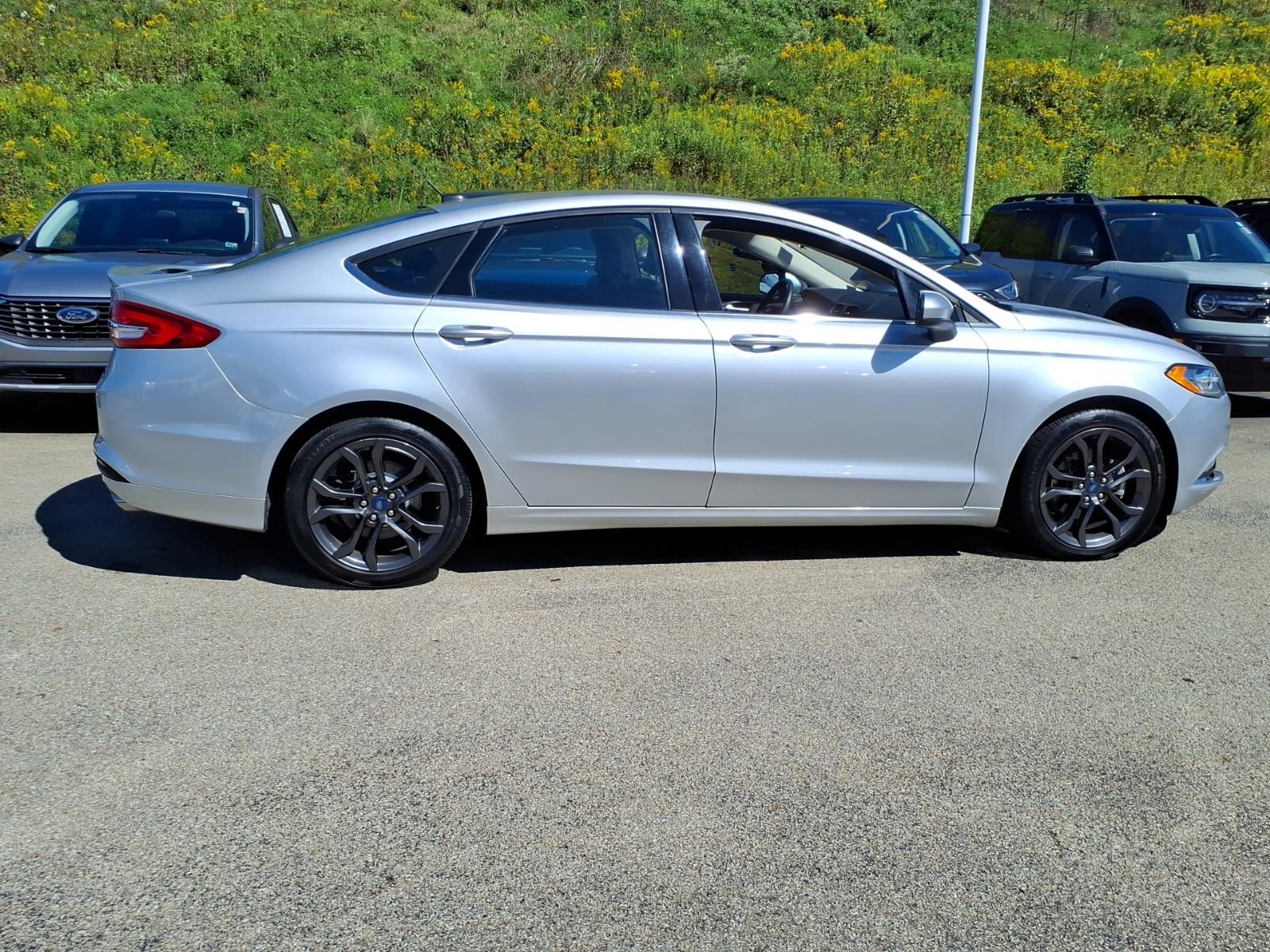 Certified 2018 Ford Fusion SE with VIN 3FA6P0HD2JR239148 for sale in Uniontown, PA