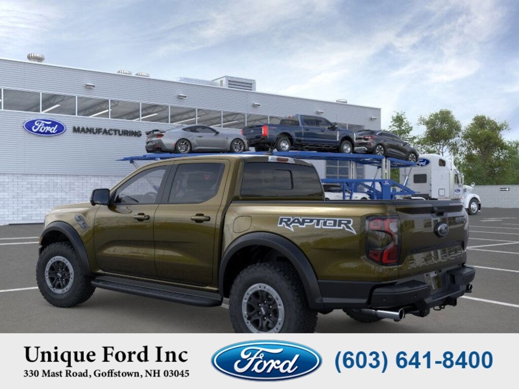 New 2025 Ford Ranger Raptor 4WD SuperCrew 5 Box Compact Truck
