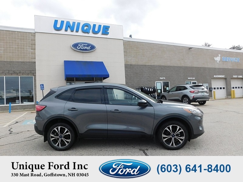 Used 2022 Ford Escape SEL with VIN 1FMCU9H94NUA36360 for sale in Goffstown, NH