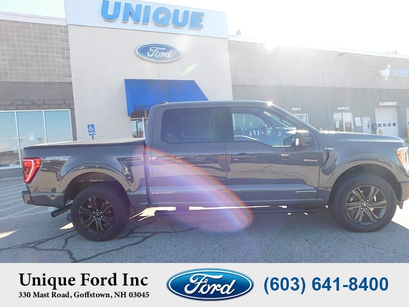 Used 2021 Ford F-150 XLT with VIN 1FTFW1ED8MFB39371 for sale in Goffstown, NH