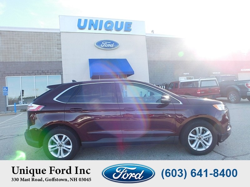 Used 2020 Ford Edge SEL with VIN 2FMPK4J98LBB06935 for sale in Goffstown, NH