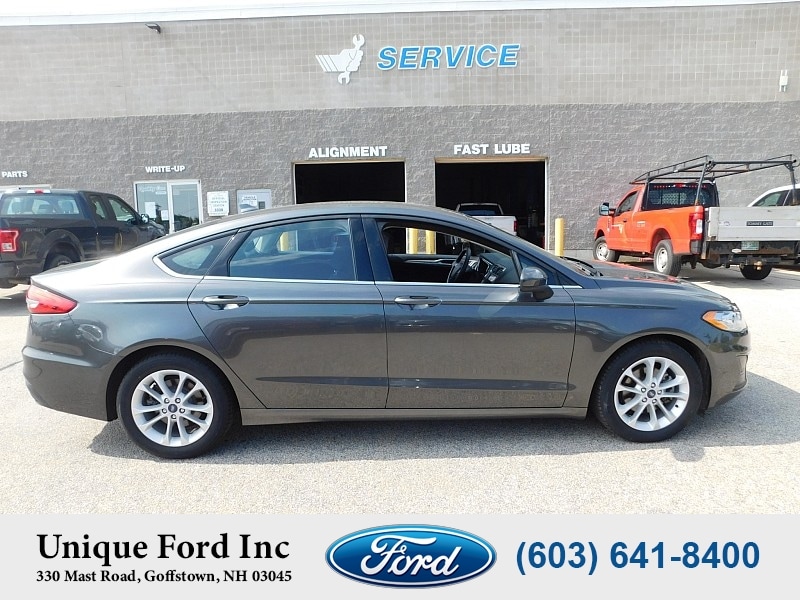 Used 2020 Ford Fusion SE with VIN 3FA6P0HDXLR142251 for sale in Goffstown, NH