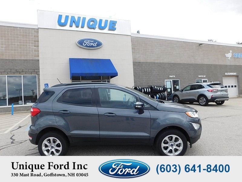 Used 2020 Ford Ecosport SE with VIN MAJ6S3GL0LC318473 for sale in Goffstown, NH