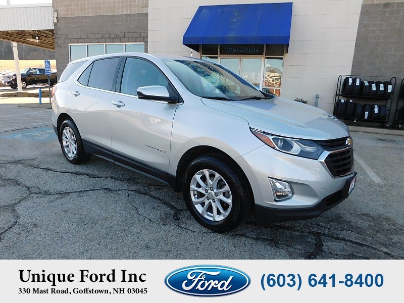 Used 2020 Chevrolet Equinox LT with VIN 3GNAXTEV7LS727663 for sale in Goffstown, NH