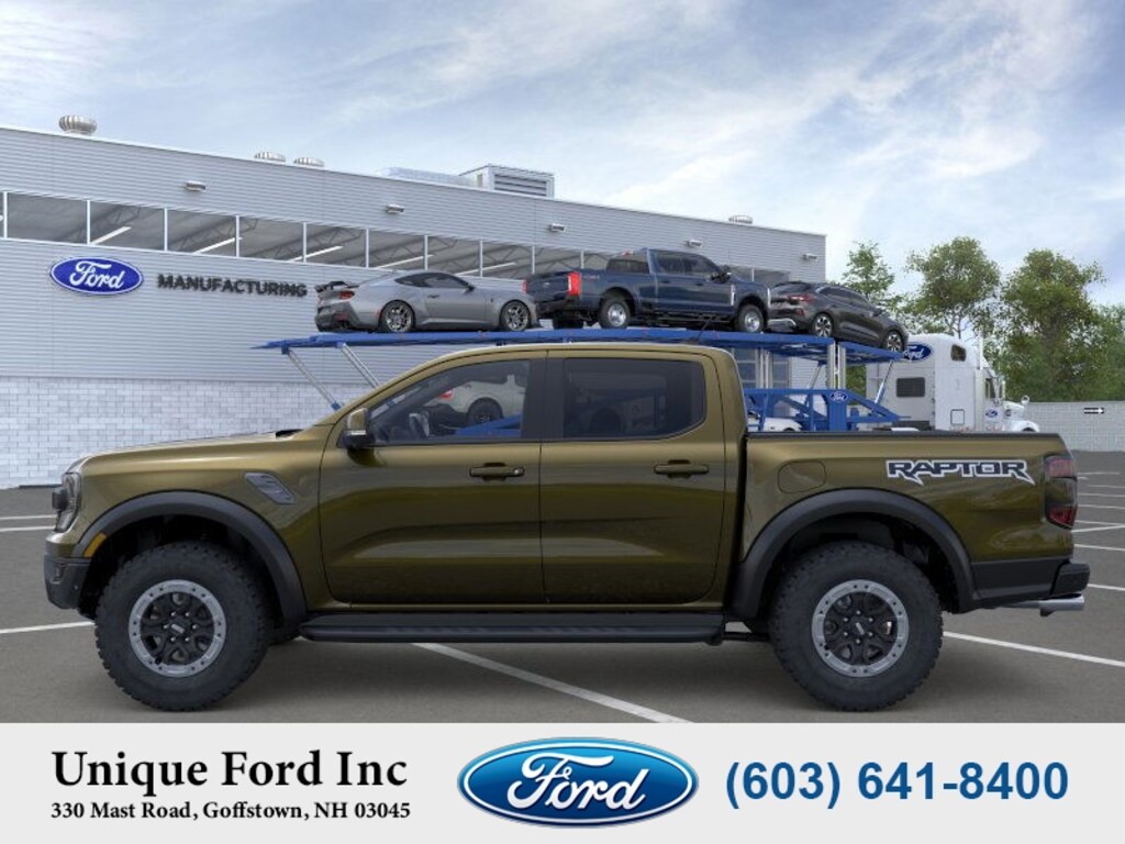 New 2025 Ford Ranger Raptor 4WD SuperCrew 5 Box Compact Truck