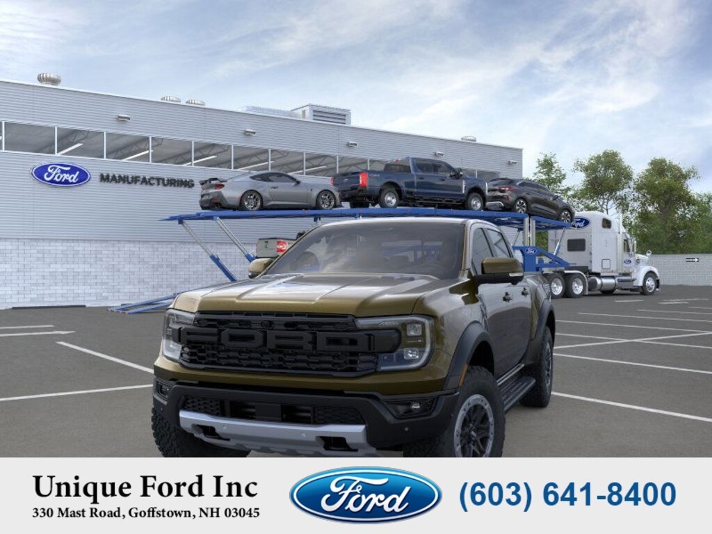 New 2025 Ford Ranger Raptor 4WD SuperCrew 5 Box Compact Truck