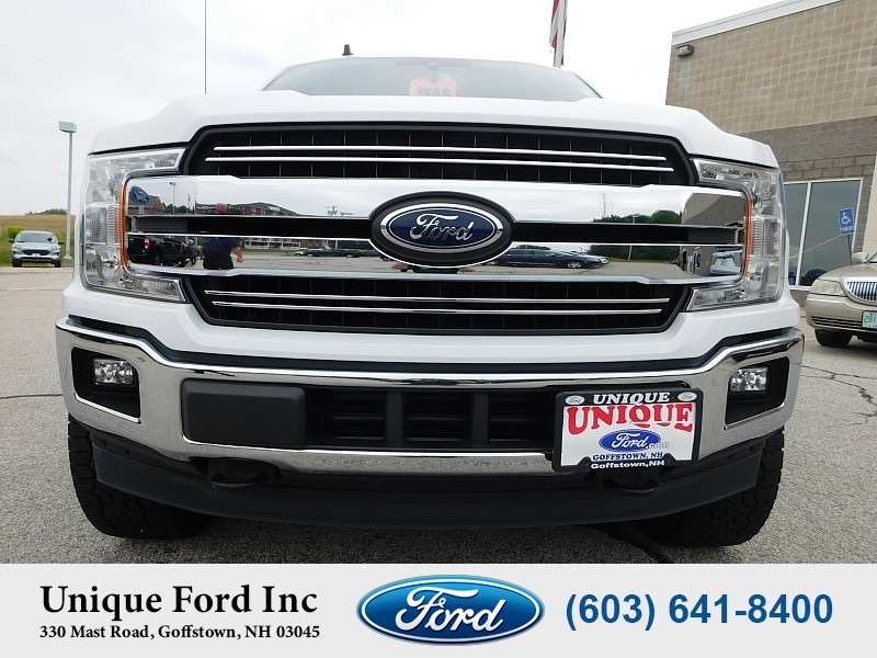 Used 2019 Ford F-150 Lariat with VIN 1FTFW1E19KFA77126 for sale in Goffstown, NH