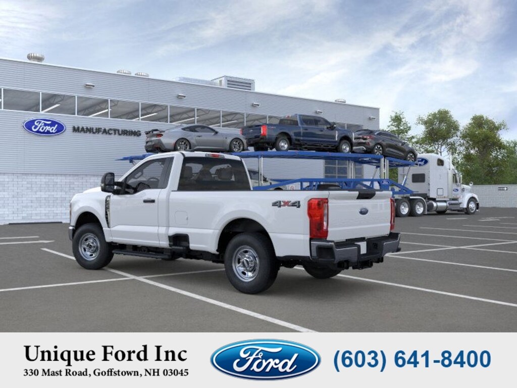 New 2025 Ford Super Duty F-250 4WD XL Reg Cab SRW 8 Box Full Size Truck