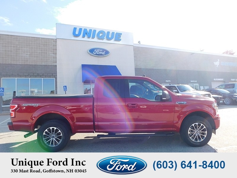 Used 2020 Ford F-150 XLT with VIN 1FTEX1EP2LFB96103 for sale in Goffstown, NH