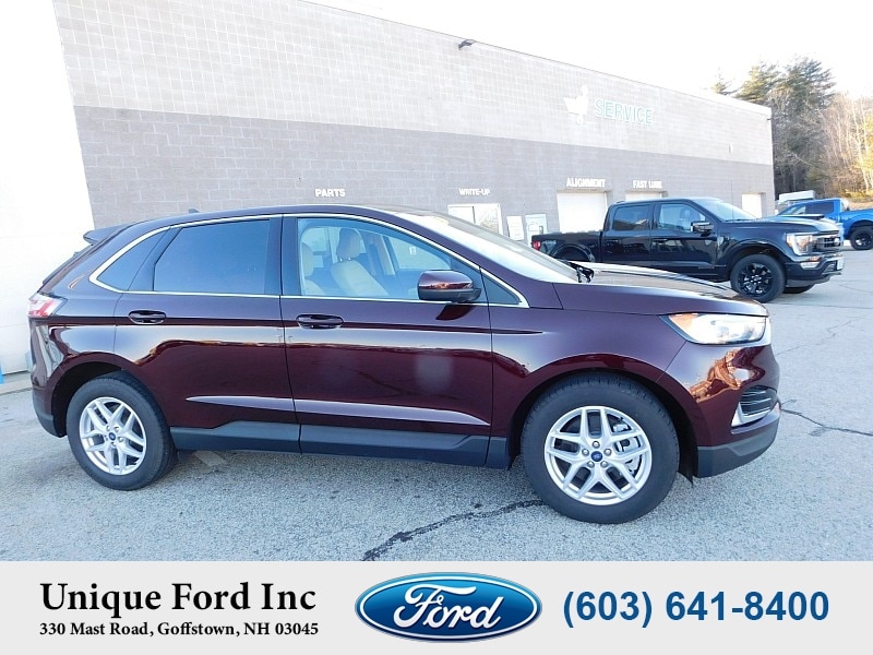 Used 2021 Ford Edge SEL with VIN 2FMPK4J9XMBA33777 for sale in Goffstown, NH