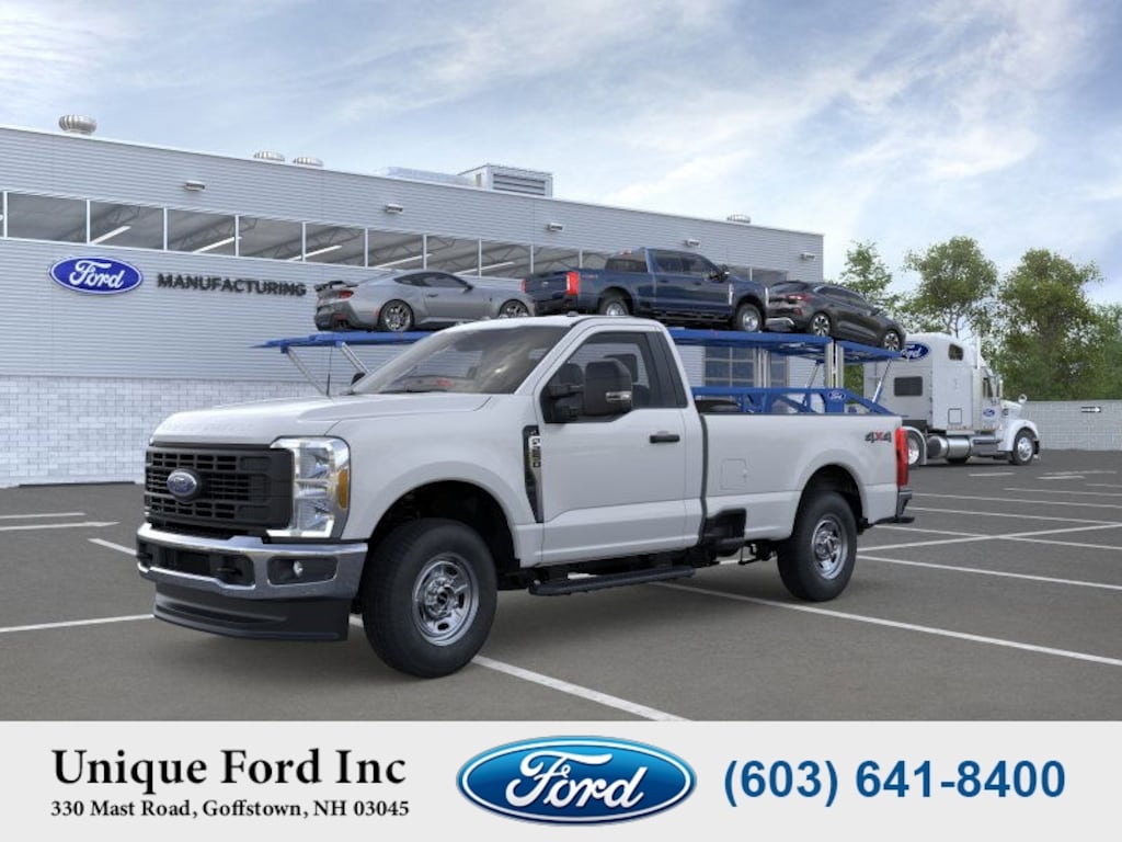 New 2025 Ford Super Duty F-250 4WD XL Reg Cab SRW 8 Box Full Size Truck