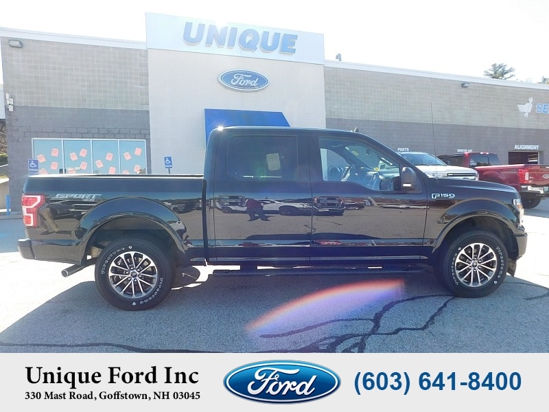 Used 2019 Ford F-150 XLT with VIN 1FTEW1EP4KFB31867 for sale in Goffstown, NH