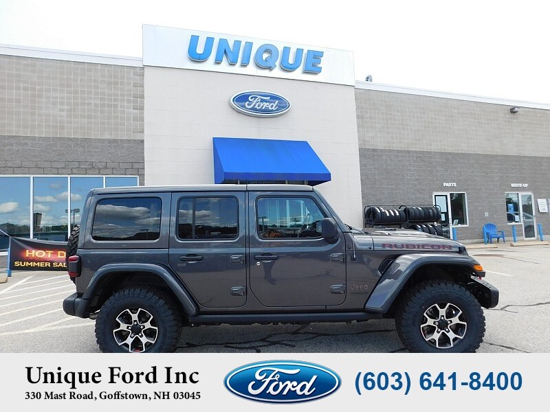 Used 2020 Jeep Wrangler Unlimited Rubicon with VIN 1C4HJXFG5LW252017 for sale in Goffstown, NH