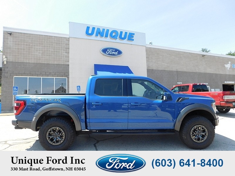 Used 2022 Ford F-150 Raptor with VIN 1FTFW1RG4NFC37514 for sale in Goffstown, NH