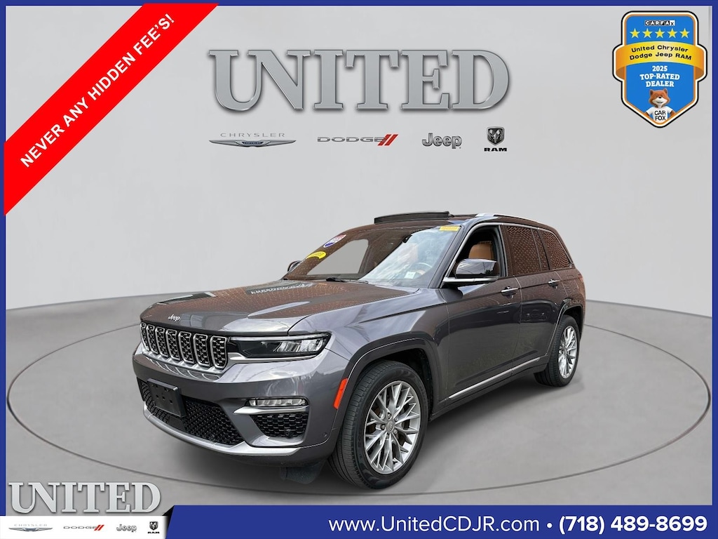 Used 2022 Jeep Grand Cherokee Summit SUV