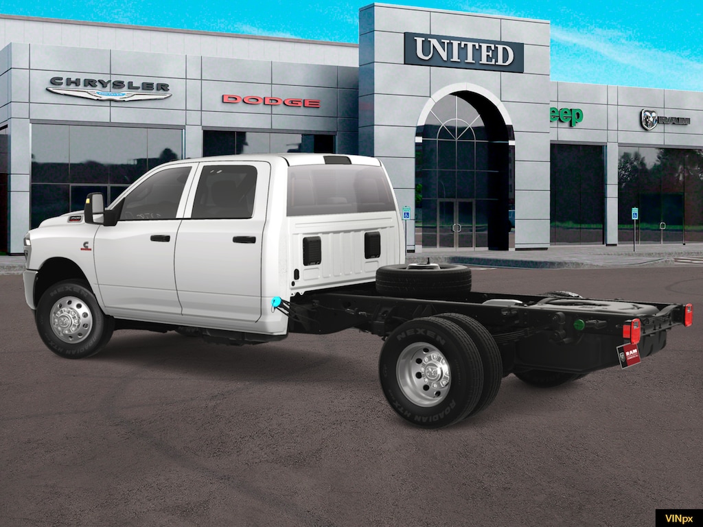 New 2025 Ram 3500 Chassis Cab 3500 TRADESMAN CREW CAB CHASSIS 4X4 60' CA Pickup