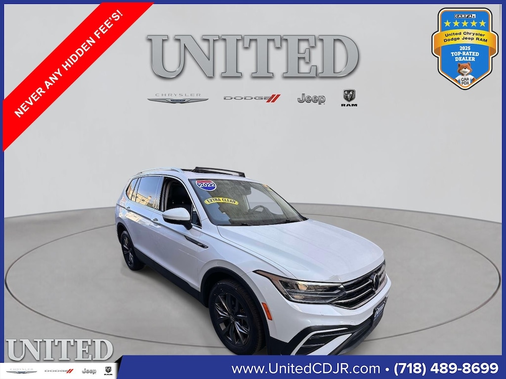 Used 2022 Volkswagen Tiguan SE SUV