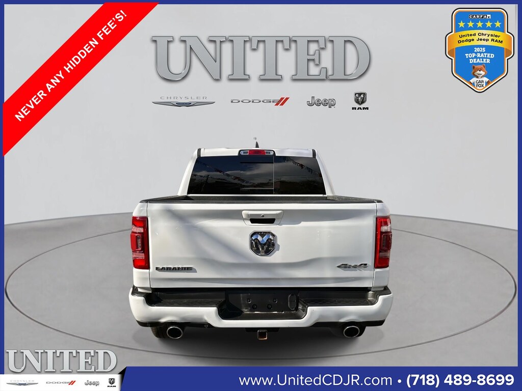 Used 2021 Ram 1500 Laramie 4x4 Crew Cab 57 Box Truck Crew Cab