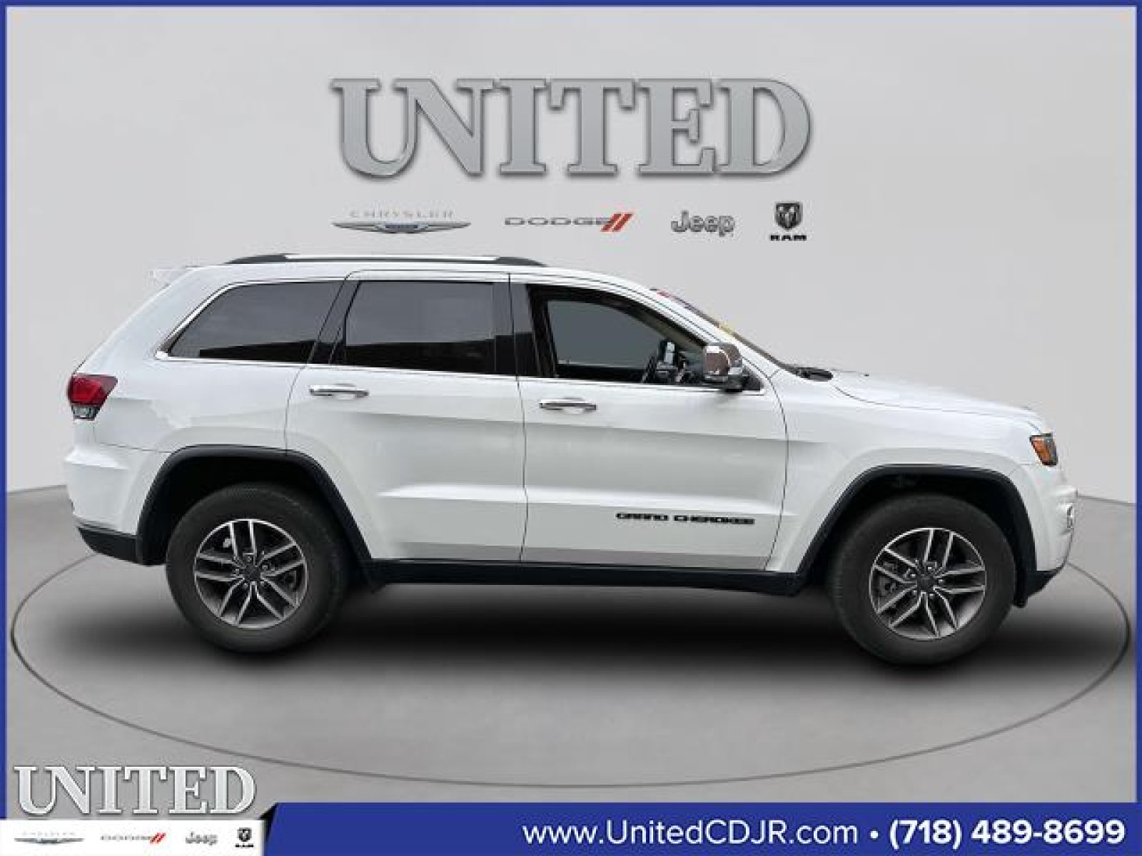 Certified 2021 Jeep Grand Cherokee Limited with VIN 1C4RJFBG7MC860385 for sale in Brooklyn, NY