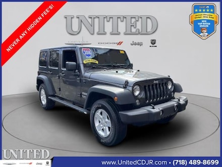 2018 Jeep Wrangler JK Unlimited Sport S SUV