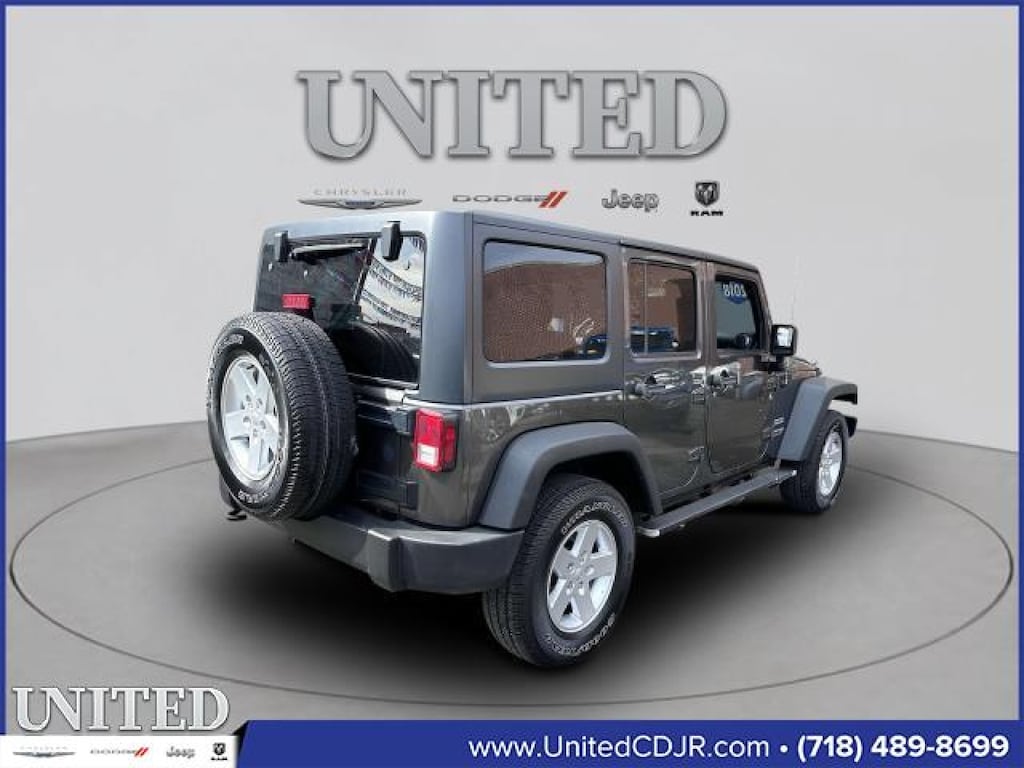 Used 2018 Jeep Wrangler JK Unlimited Sport S SUV