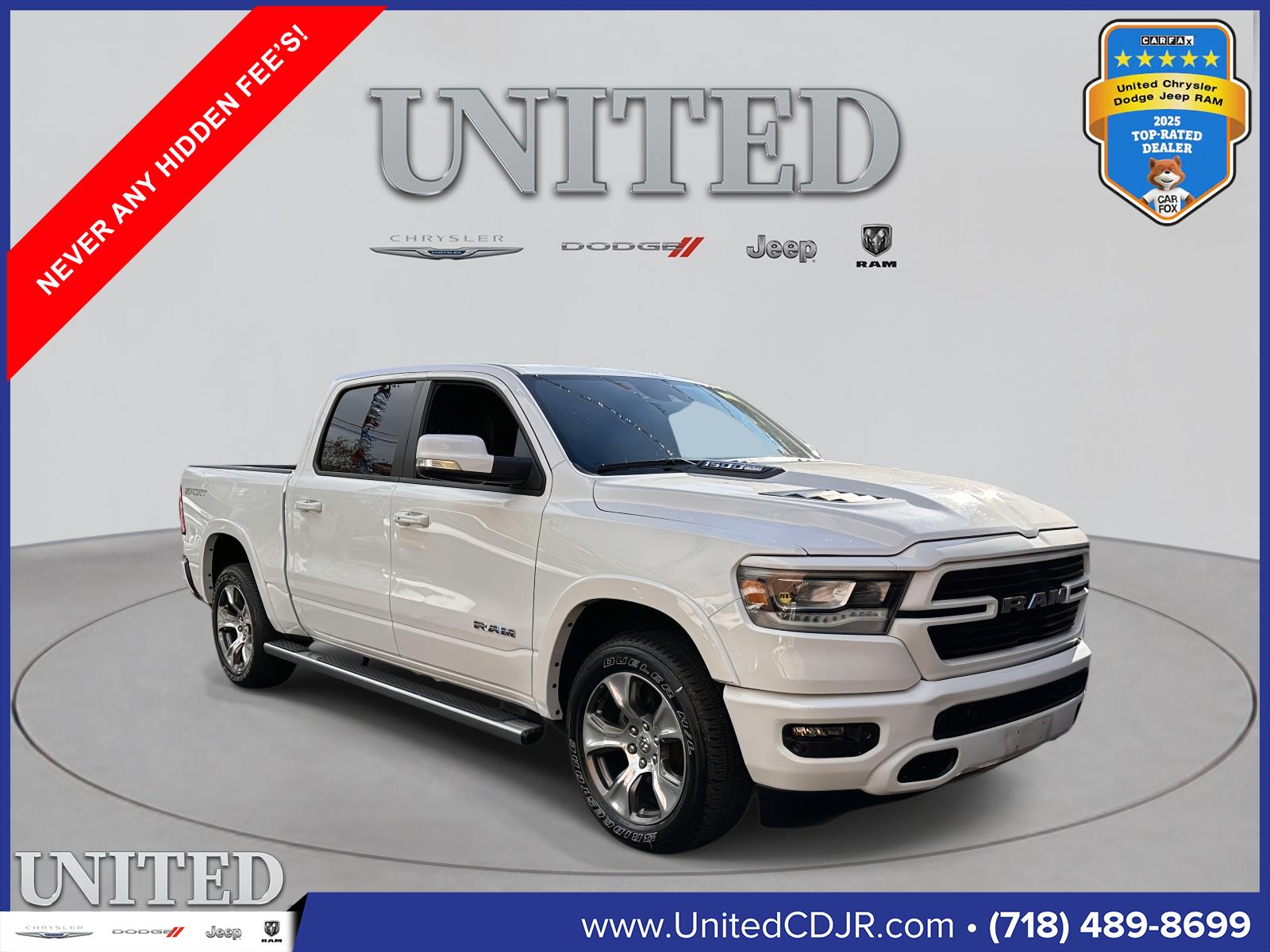2021 RAM 1500 Laramie 4x4 Crew Cab 5'7's photo