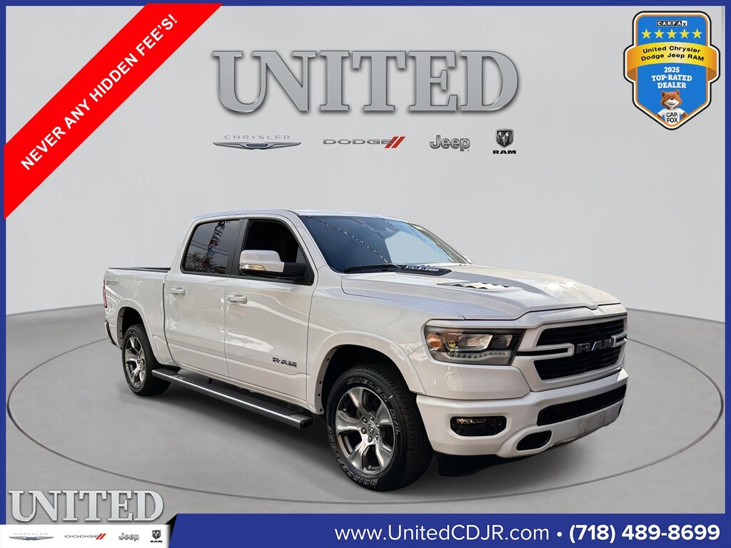 Used 2021 Ram 1500 Laramie 4x4 Crew Cab 57 Box Truck Crew Cab