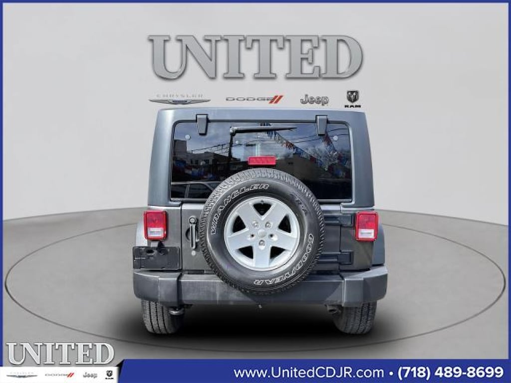 Used 2018 Jeep Wrangler JK Unlimited Sport S SUV