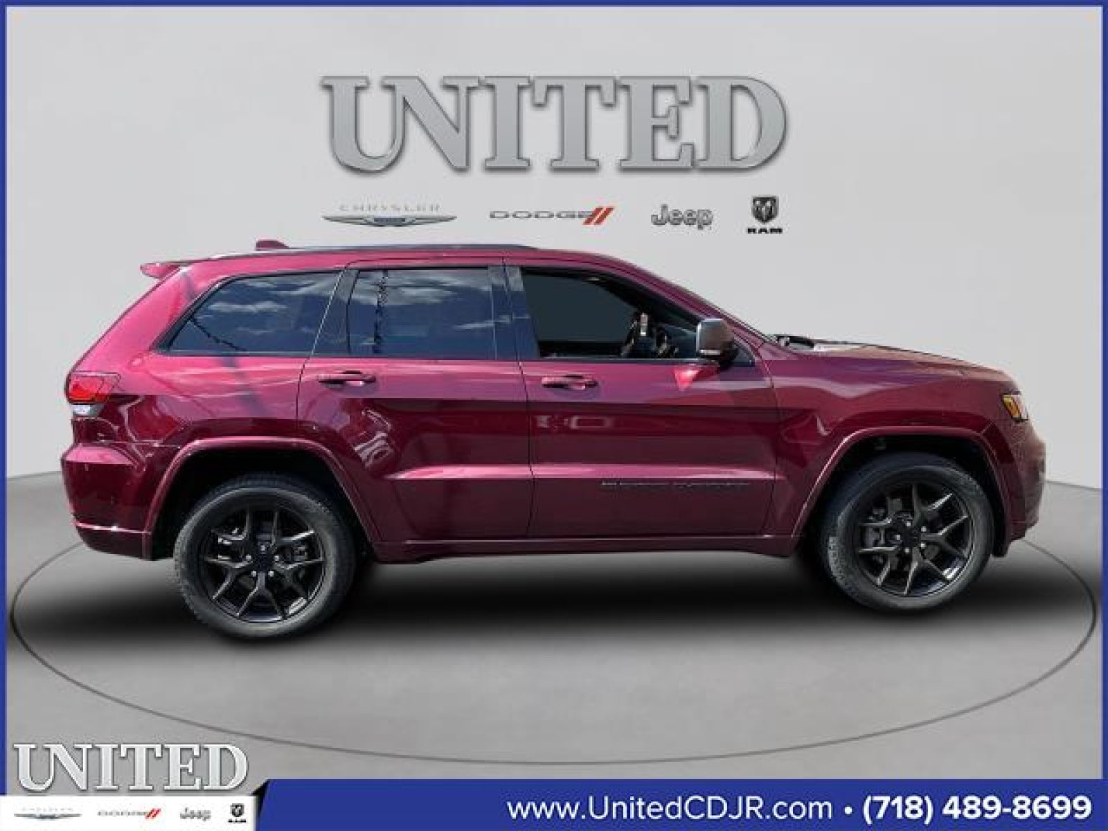 Used 2021 Jeep Grand Cherokee 80th Edition with VIN 1C4RJFBG6MC733241 for sale in Brooklyn, NY