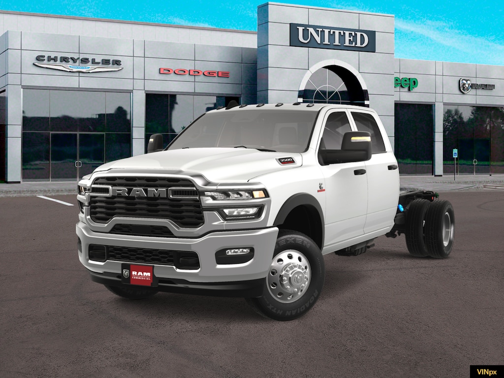 New 2025 Ram 3500 Chassis Cab 3500 TRADESMAN CREW CAB CHASSIS 4X4 60' CA Pickup